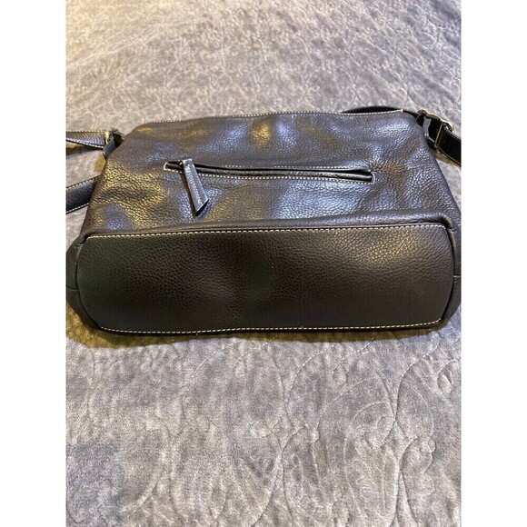 Giani Bernini Black PebbledLeather Shoulder Bag - Picture 10 of 11